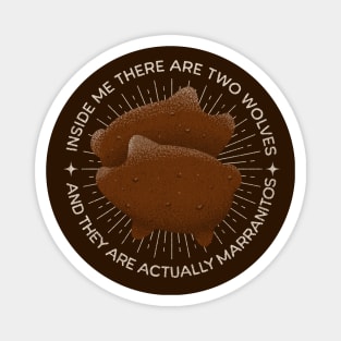 funny mexican food marranitos sweet bread Magnet